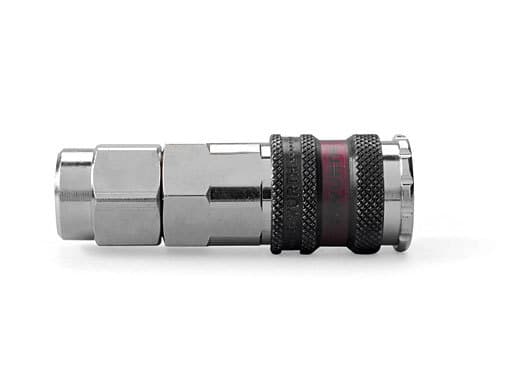 Муфта быстросъемная стальная S2000, с накидной гайкой