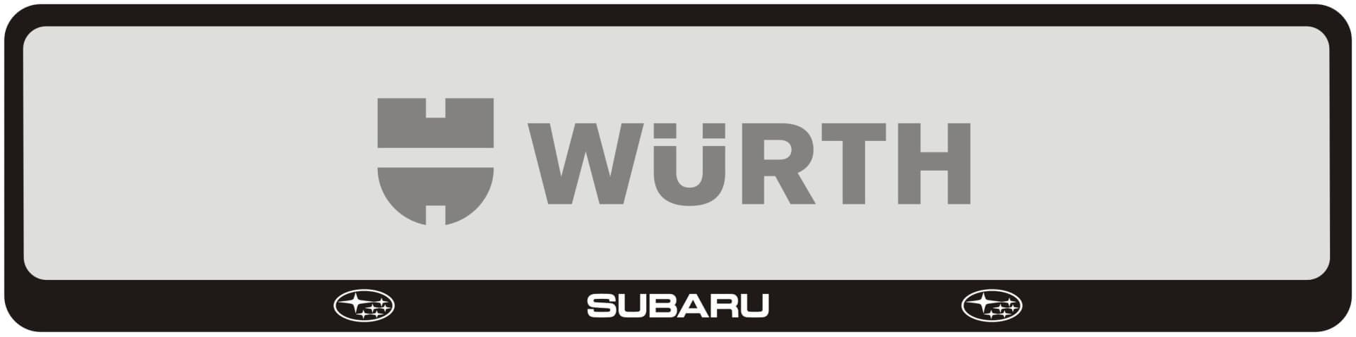 Подномерник SUBARU