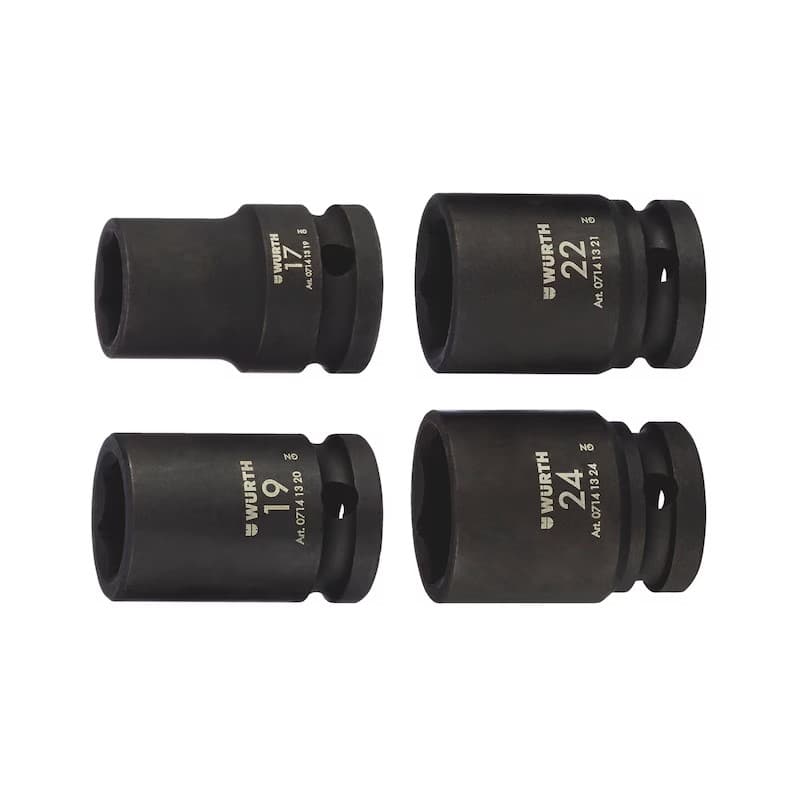 Набор головок ударных 1/2"