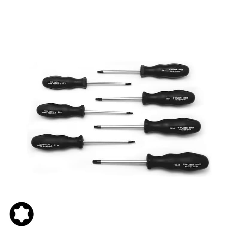 Набор отверток TORX 7 шт.