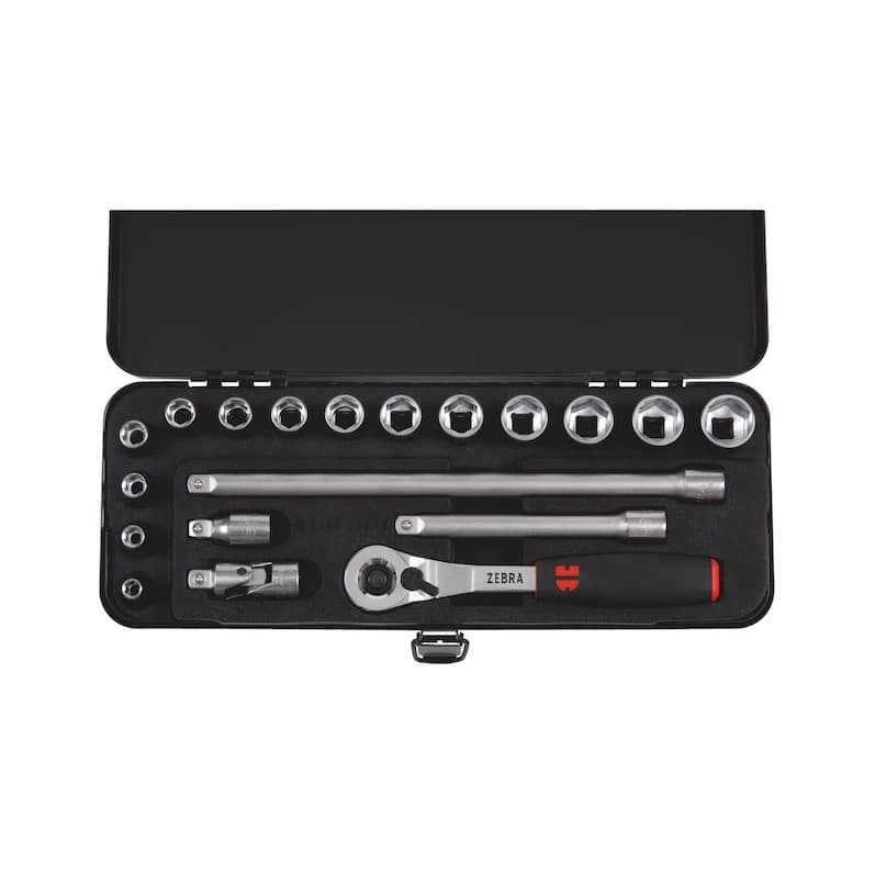 Набор торцевых ключей 3/8 дюйма, 19 шт.