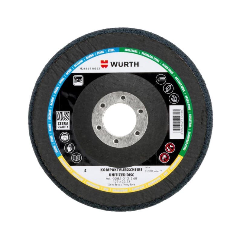 Диск шлифовальный из жесткого флиса