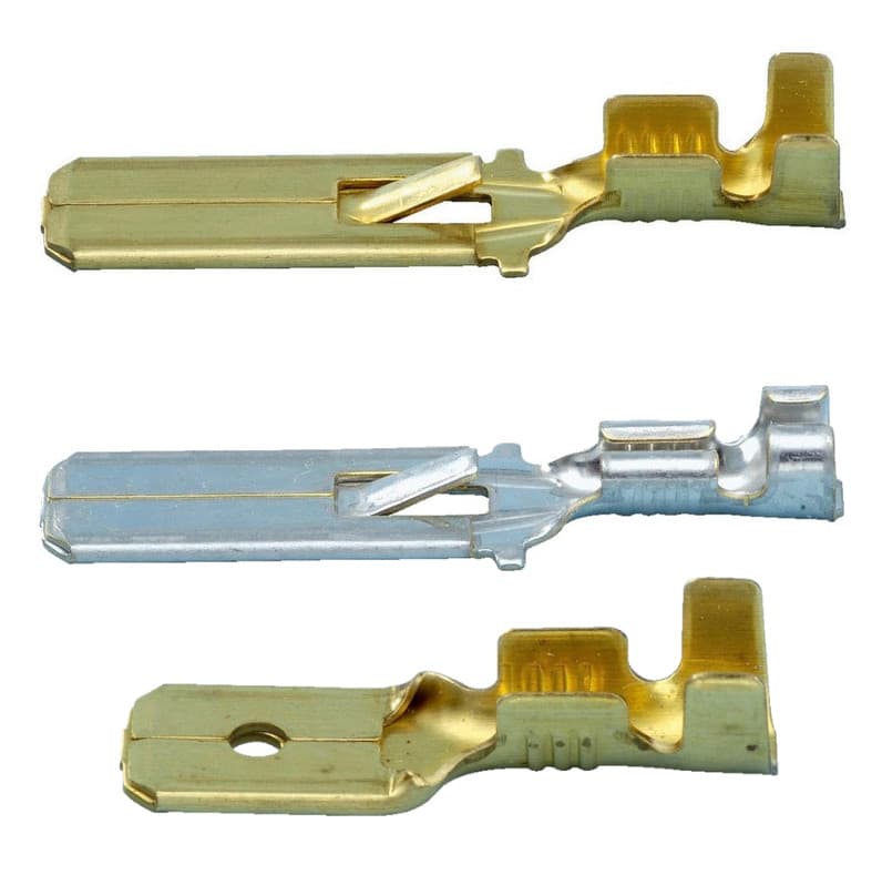 Разъемы плоские неизолированные "папа"