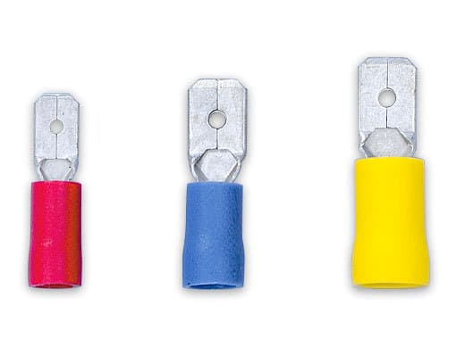 Разъемы плоские изолированные "папа"