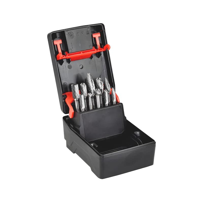 Набор твердосплавных фрез MX, 10 шт.