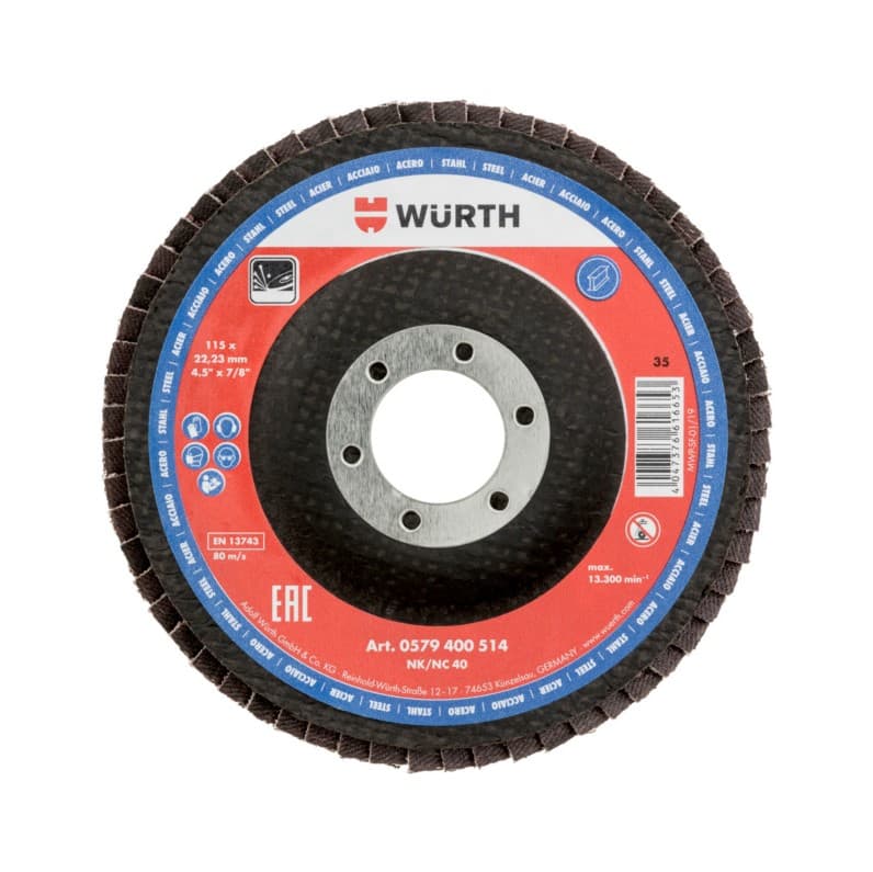 Диск лепестковый для стали