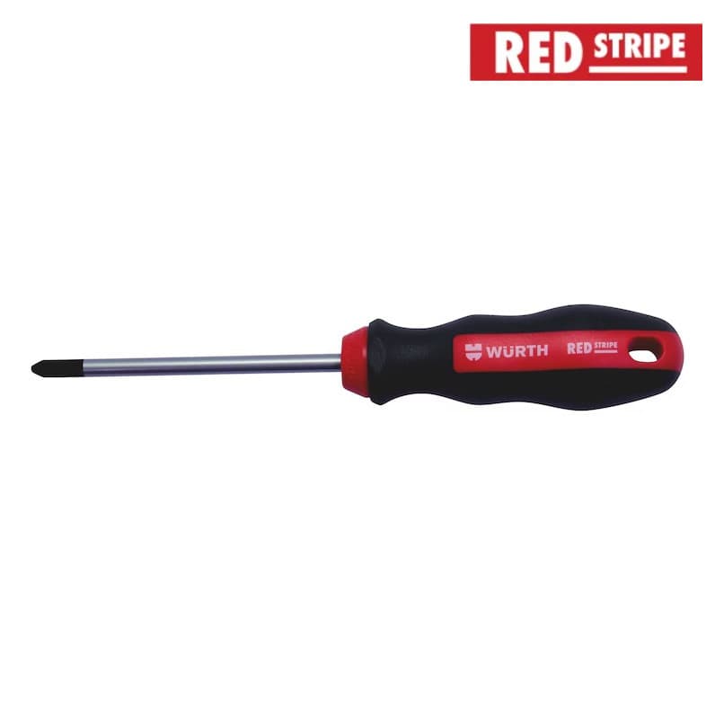 Отвертка с профилем PH, круглое лезвие, RED Stripe 
