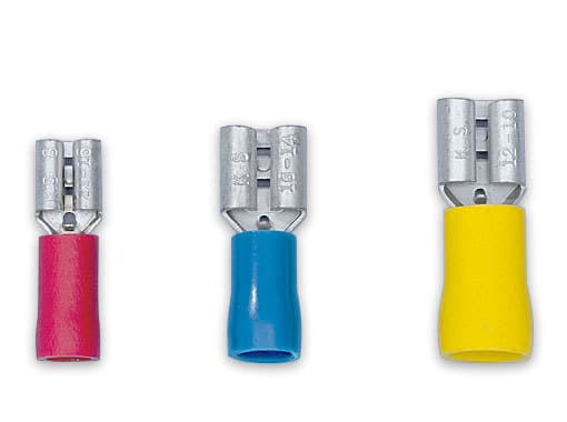 Разъемы плоские изолированные "мама"