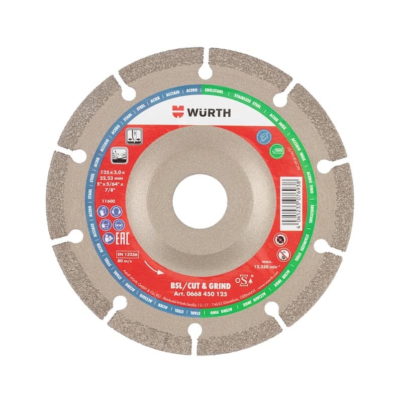 Диск алмазный отрезной Cut & Grind