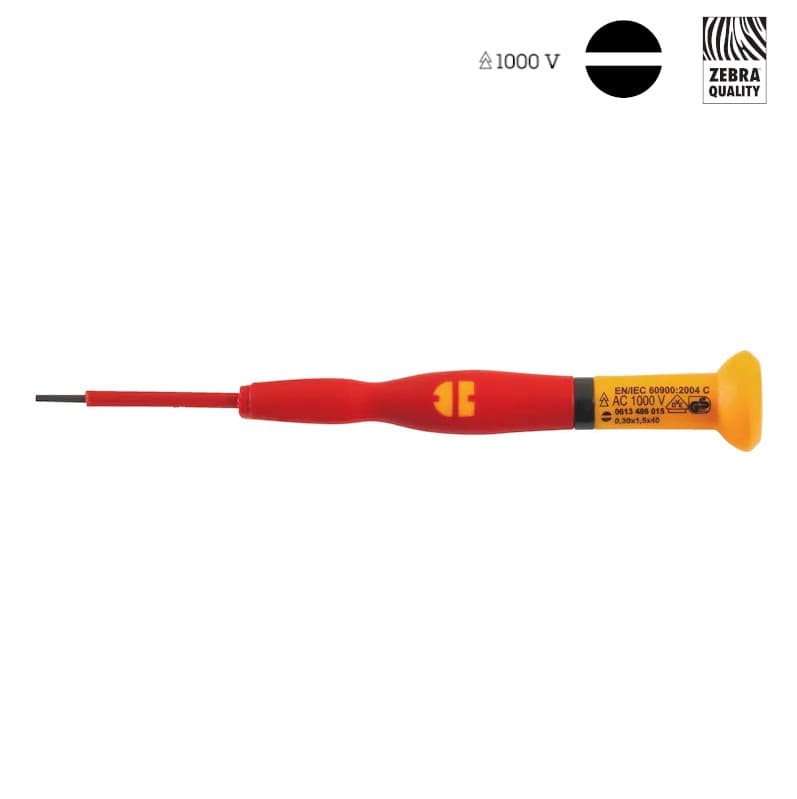 Отвертка с прямым профилем, VDE