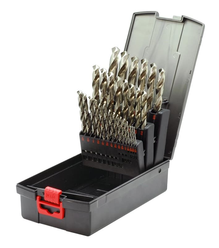 Набор спиральных сверл HSCo Redline, 25 шт.

